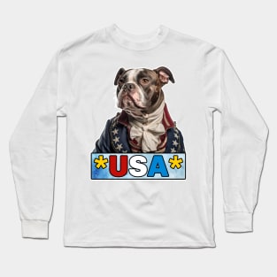 American Bully USA II Long Sleeve T-Shirt